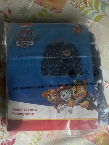 Kinder fleece jacke - jacke, paw