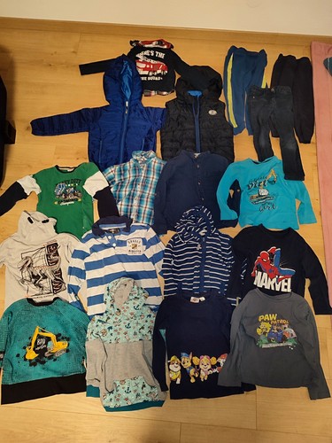 Kleiderpaket junge 110 - 110/116, mit