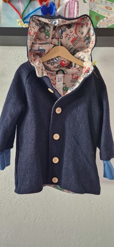 Wollwalkjacke 110 116 - wollwalkjacke, gr.110/116